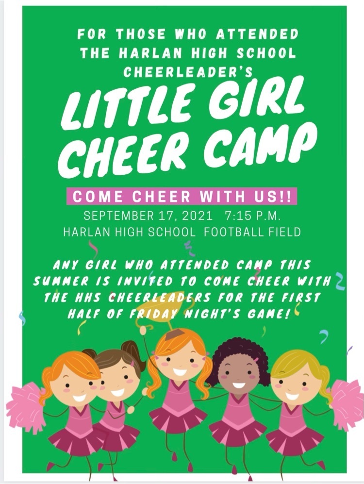 little girl cheer