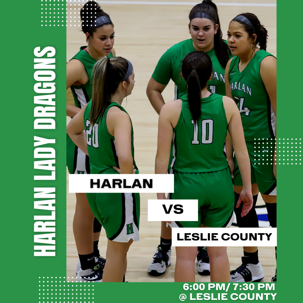 Lady Dragons at Leslie County