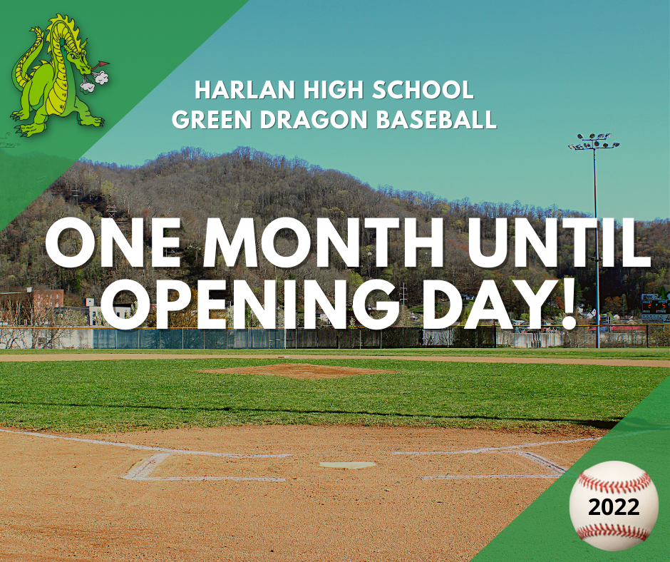 One month until baseball opening day