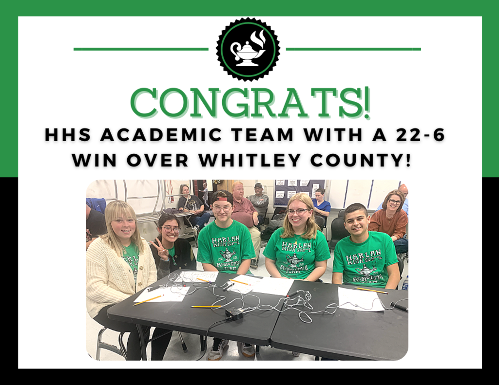Academic Team wins over Whitley County
