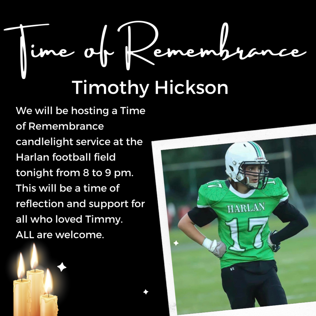 Time of Remembrance for Timothy Hickson