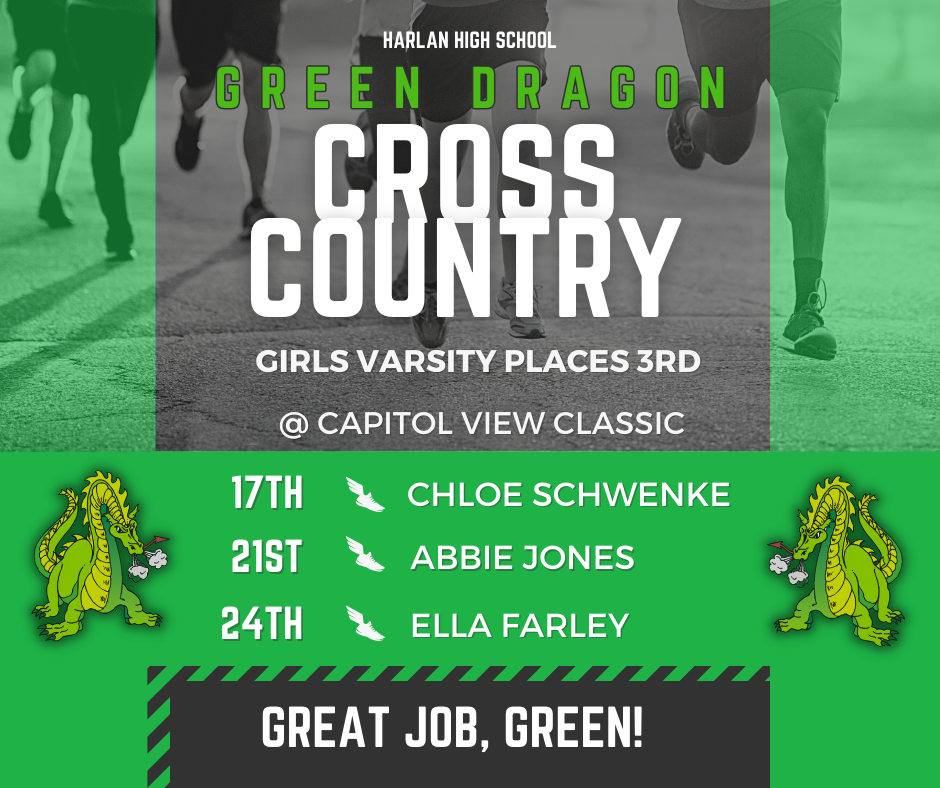 Cross Country girls places 3rd