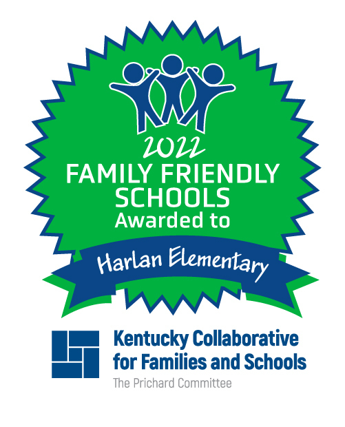 Harlan Elementary Achieves 2022 Family Friendly School Certification